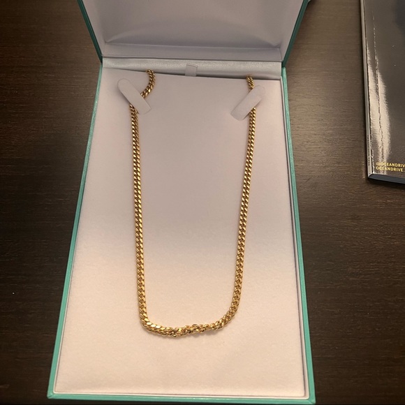 14k Solid Gold Miami Cuban Link Chain 24”